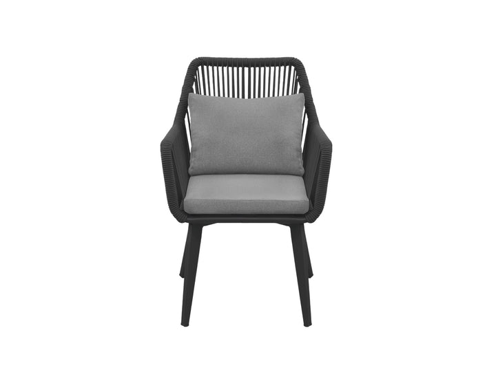 Falcon Aluminium And Rope Dining Chair