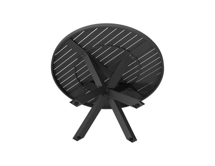 Dipper Round Cross Leg Dining Table