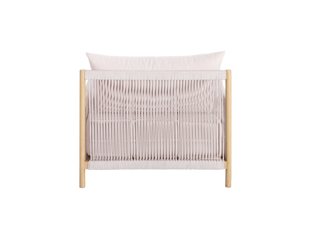 Goldfinch Single Aluminium and Rope Sofa