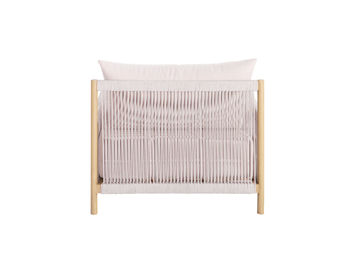 Goldfinch Single Aluminium and Rope Sofa