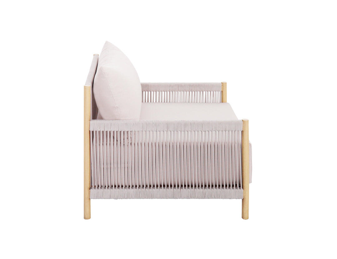 Goldfinch  Aluminium and Rope Club Chair