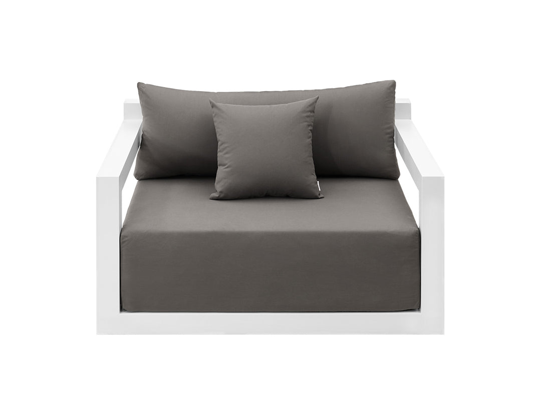 Ibis 2.0 Outdoor Sofa Sectional 3 Seater Set - 3pcs