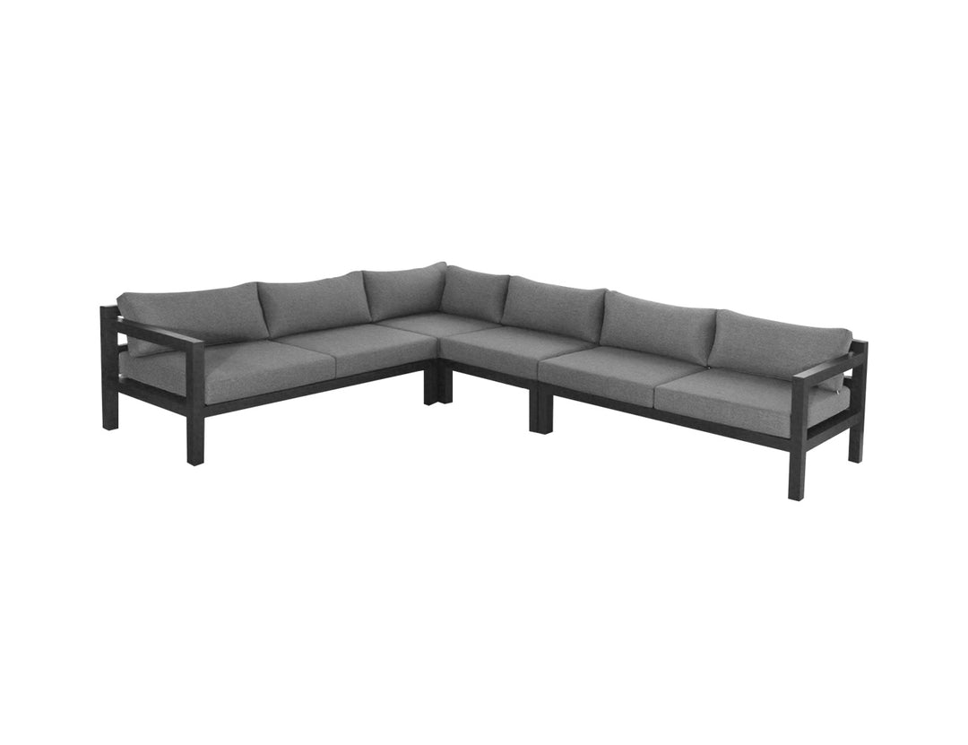 Frao Outdoor Sofa Sectional Set- 6 Seat
