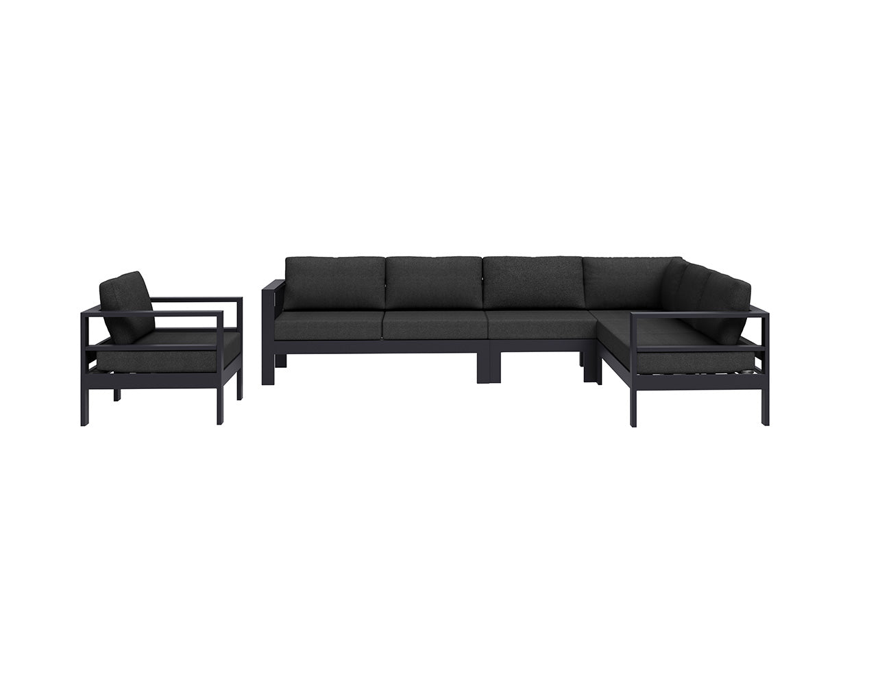 Sandpiper 2.0 Outdoor Sofa Sectional Set - 5PCS