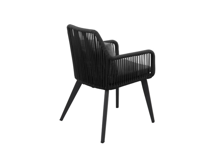Falcon Aluminium And Rope Dining Chair