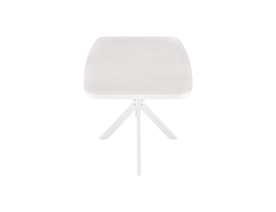 Flicker Outdoor Aluminum Dining Table - Ceramic Top