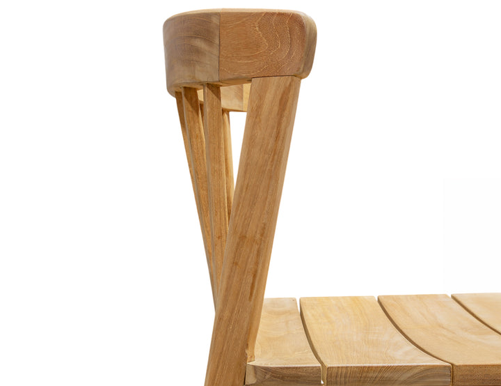 Solo teak Counter Chair-SH 65 cm