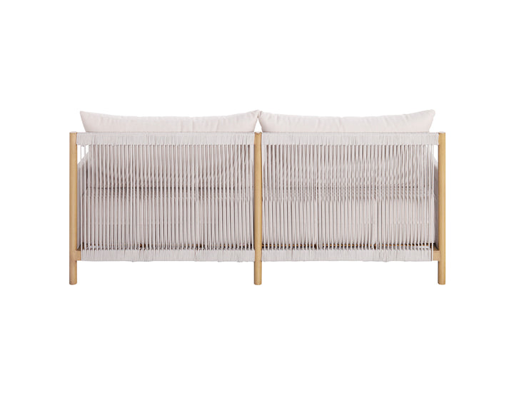 Goldfinch Aluminium and Rope Loveseat