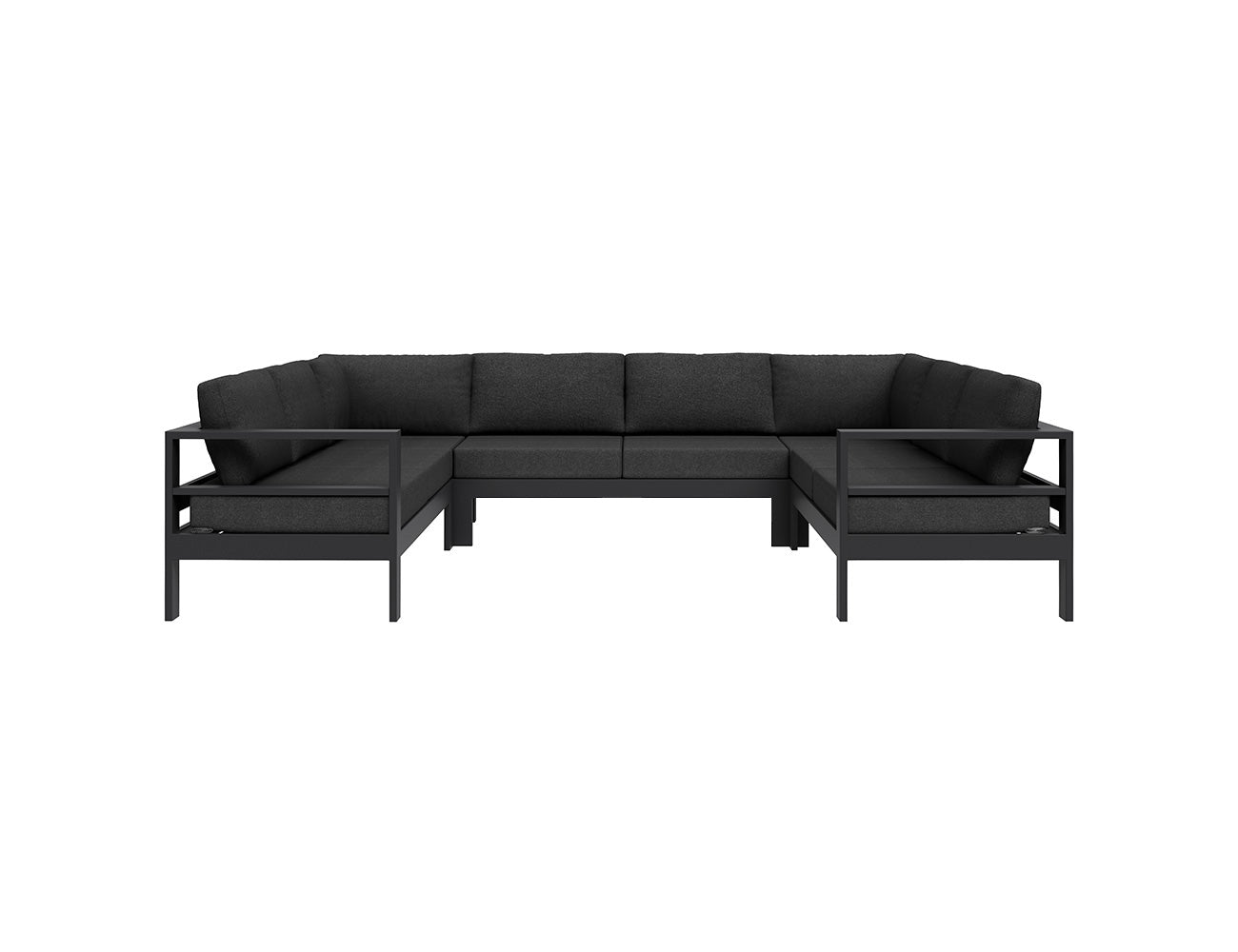 Sandpiper 2.0 Outdoor Sofa Sectional U-Shape Set - 5 PCS