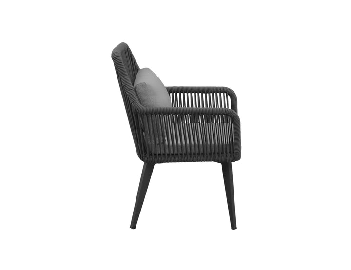 Falcon Aluminium And Rope Dining Chair