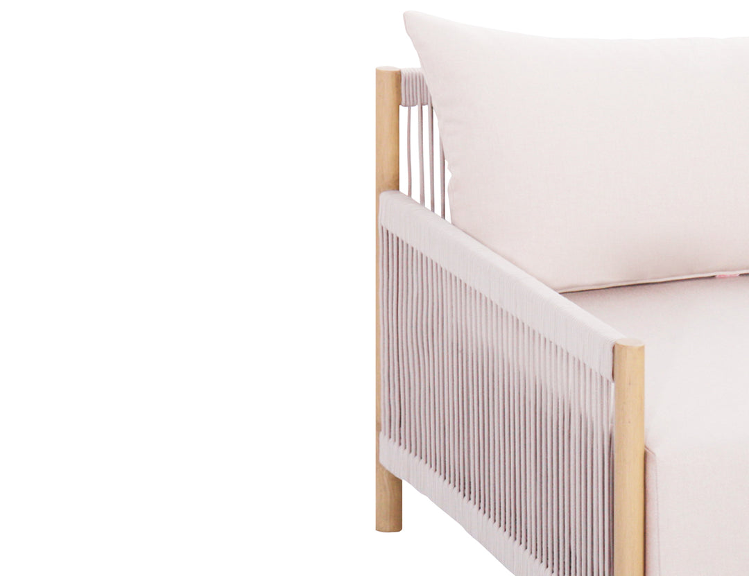 Goldfinch  Aluminium and Rope Club Chair