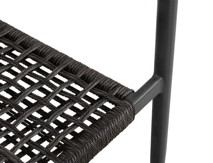 Magpie Aluminium And Rattan Dining Chair