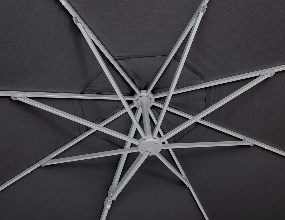 Alabaster 4m Round Cantilever Umbrella