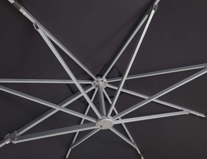 Alabaster 4m Square Cantilever Umbrella