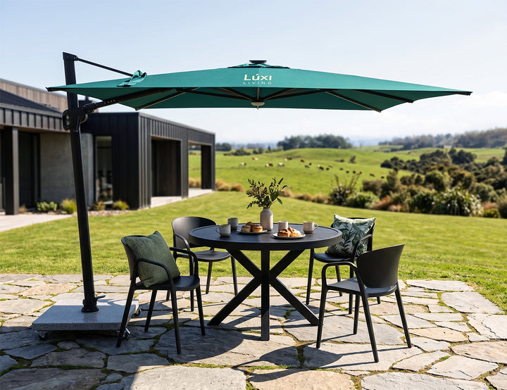 Alabaster 3m Square Cantilever Umbrella