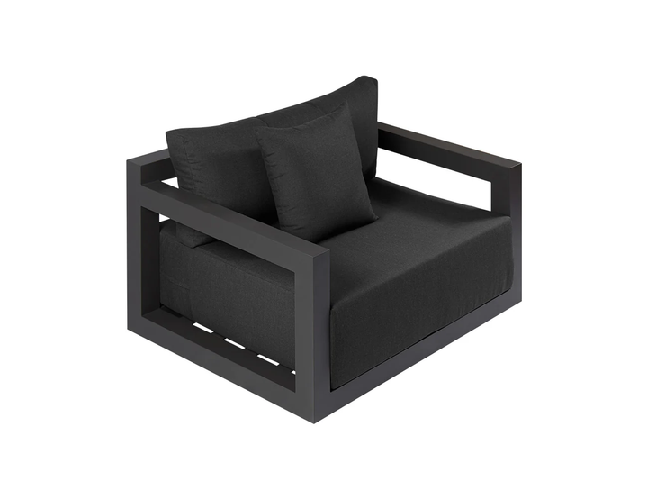Ibis 2.0 Outdoor Conversation Set With Round Coffee Table- 3PCS