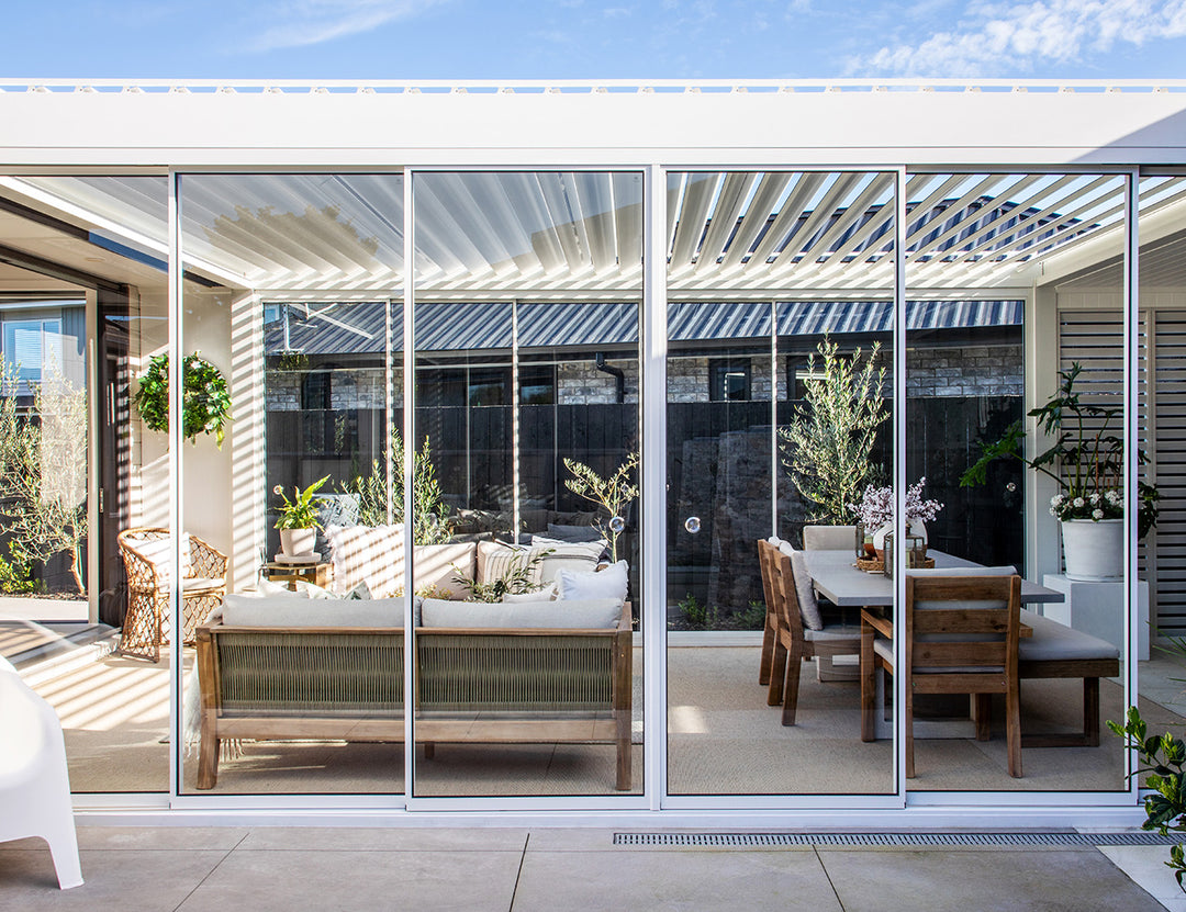 Custom Louvred Pergola