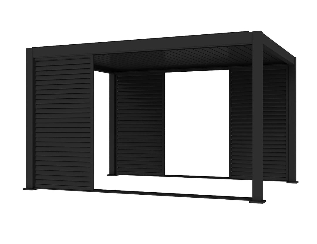 Atlantic & Caribbean Freestanding & Caspian Series Pergola Tongue and Groove Privacy Screen