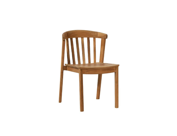 Solo Teak Dining Chair-Teak color