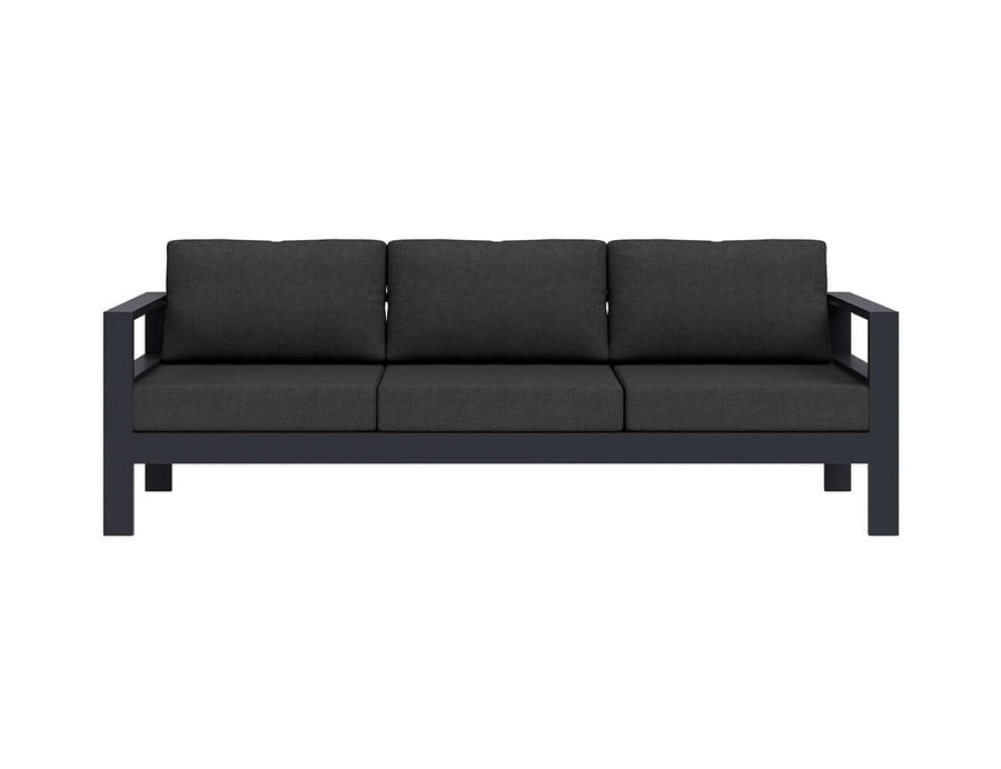 Sandpiper 2.0 Outdoor Three Seater, Colour: Charcoal Grey,