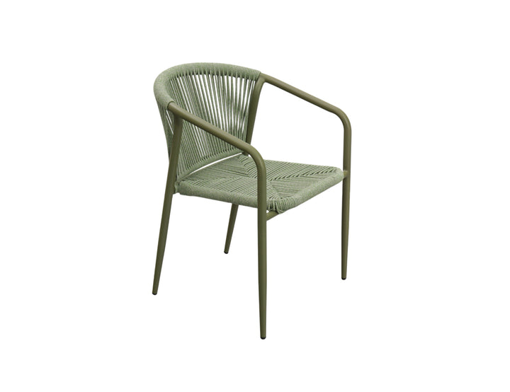 Comet Aluminium and Rope Dining Chair