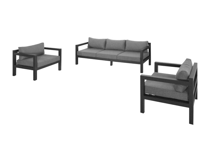 Frao Outdoor Sofa Sectional 3 Seater Set- 5 Seat