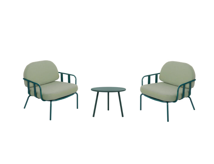 Fantail Outdoor Conversation Set With Coffee Table