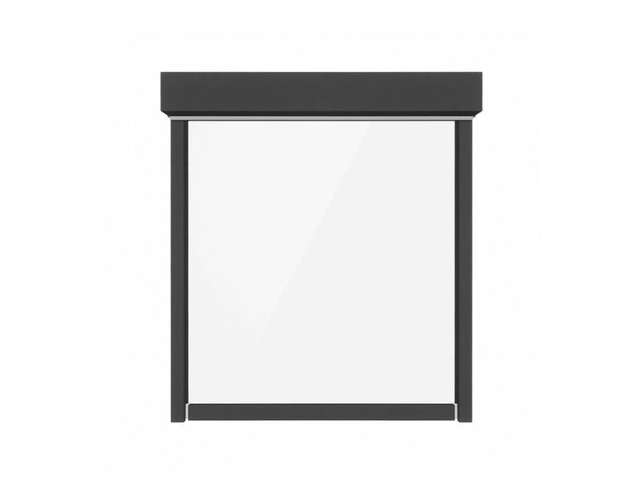 Manual PVC Blind For Pacific Wall Mounted Pergola