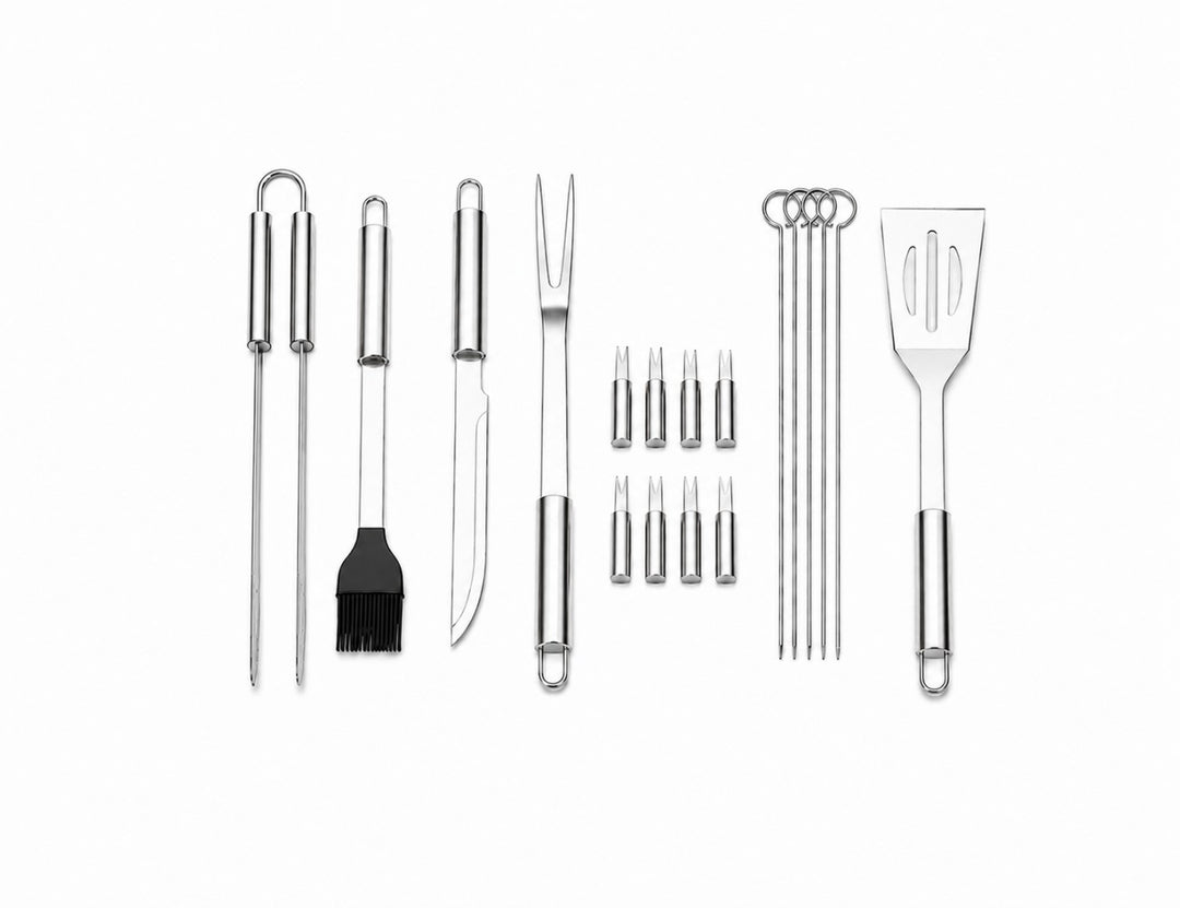 COLORADO BEAST BBQ 18-Piece Tools Set With Carry Bag