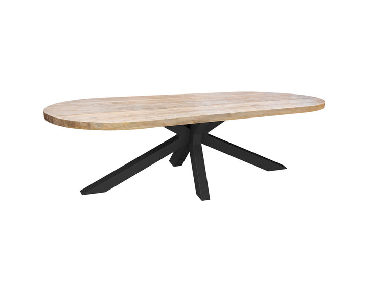 Rose Teak Oval Table 250cm, ,