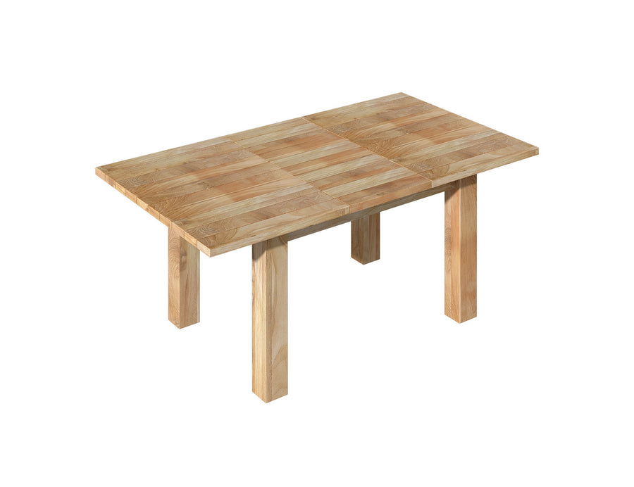 Stretch Outdoor Teak Dining Extension Table 120-160 X 100cm, ,
