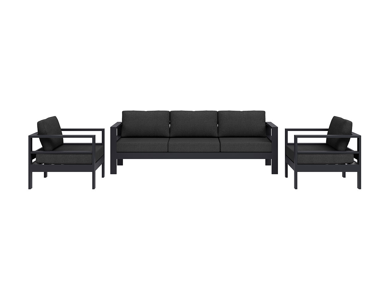 Sandpiper 2.0 Outdoor Sofa Sectional Set- 3PCS