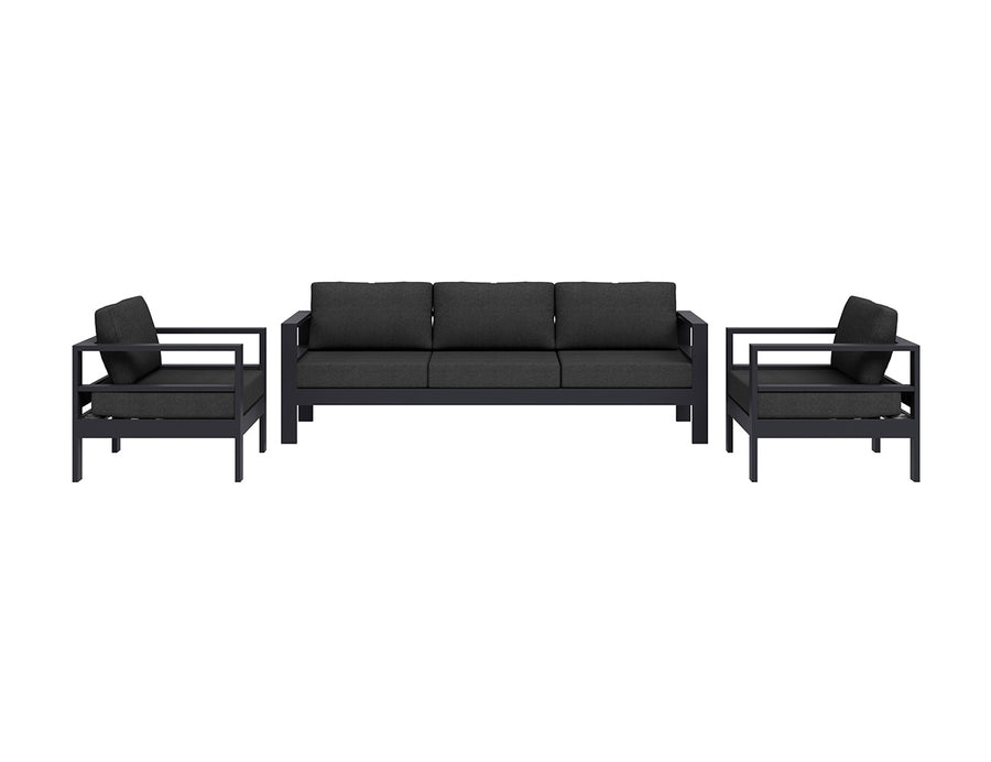 Sandpiper 2.0 Outdoor Sofa Sectional 3 Seater Set- 5 Seat
