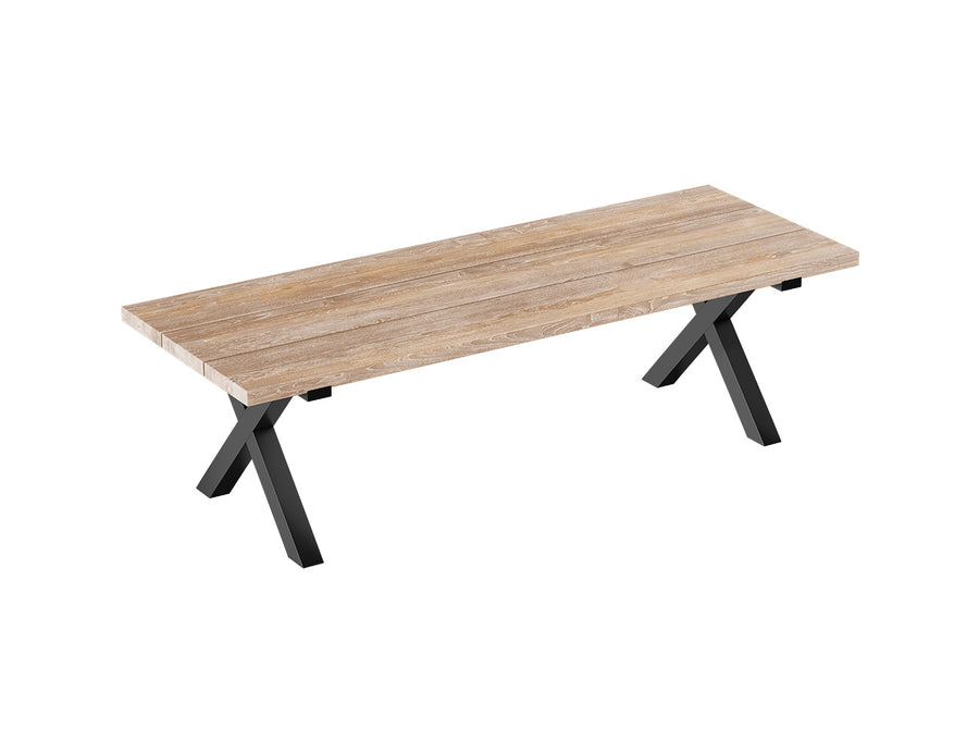 Fortico X-leg Teak Table 280cm, ,