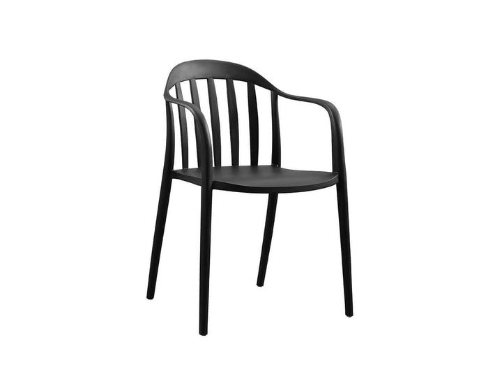 Alice Outdoor Dining Chair, Colour: Black,