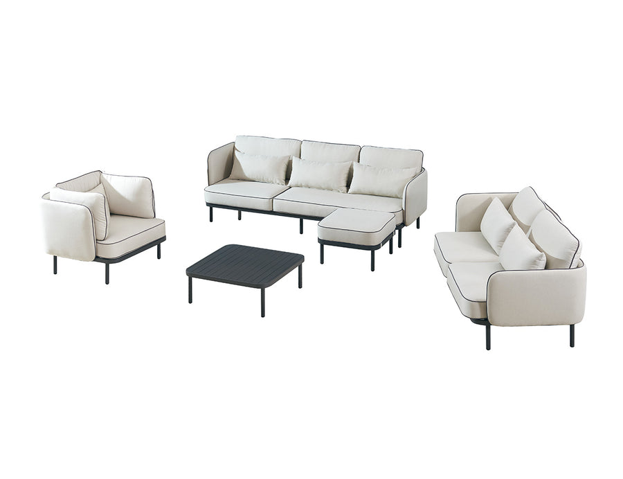 Crane Outdoor Sofa Set, Colour: Beige,