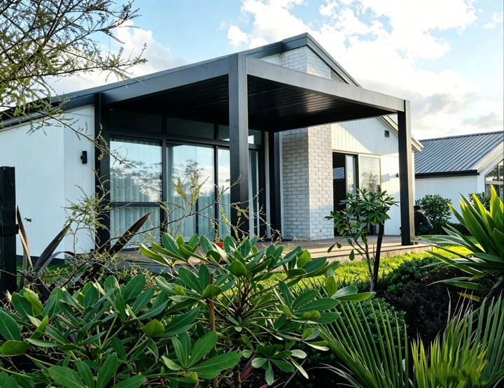 Tasman Motorised Freestanding Louvre Roof Aluminium Pergola