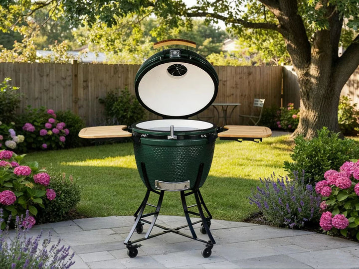 24-Inch Kamado Ceramic Charcoal Grill