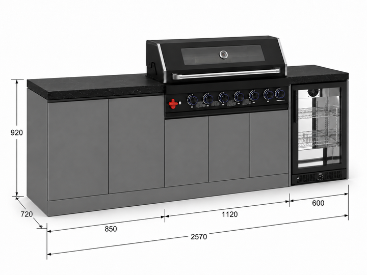 Phoenix 25-S Outdoor Kitchen Island