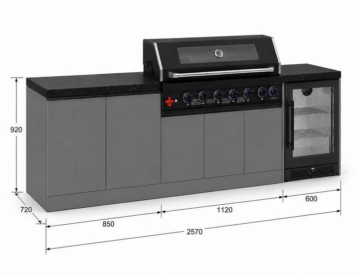 Phoenix 25-S Outdoor Kitchen Island