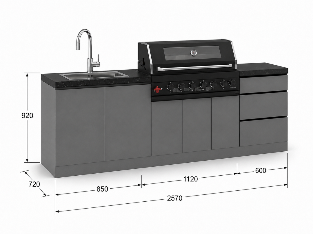 Phoenix 25-S Outdoor Kitchen Island