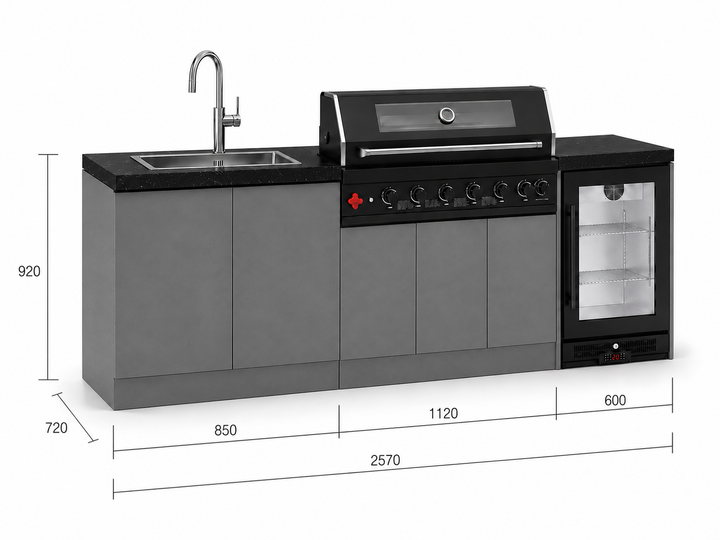 Phoenix 25-S Outdoor Kitchen Island