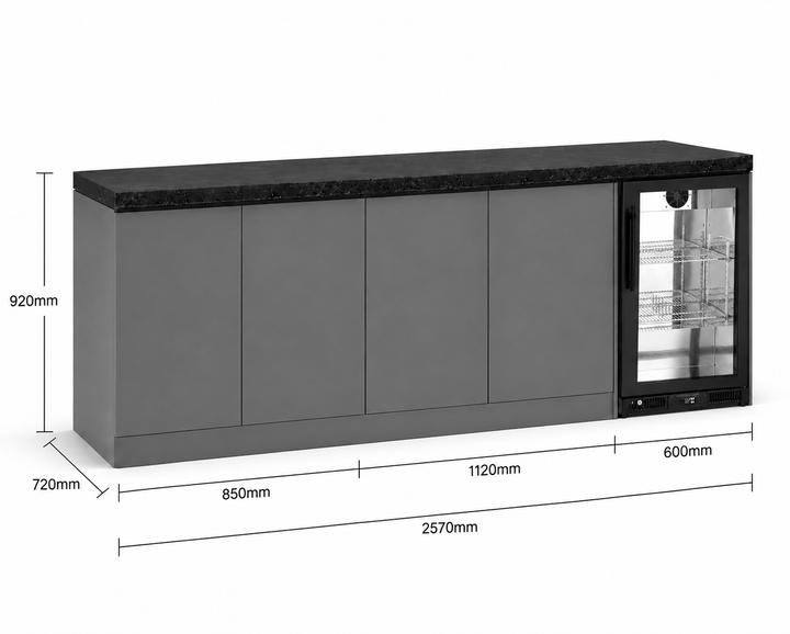 Phoenix 25-T Outdoor Kitchen Island