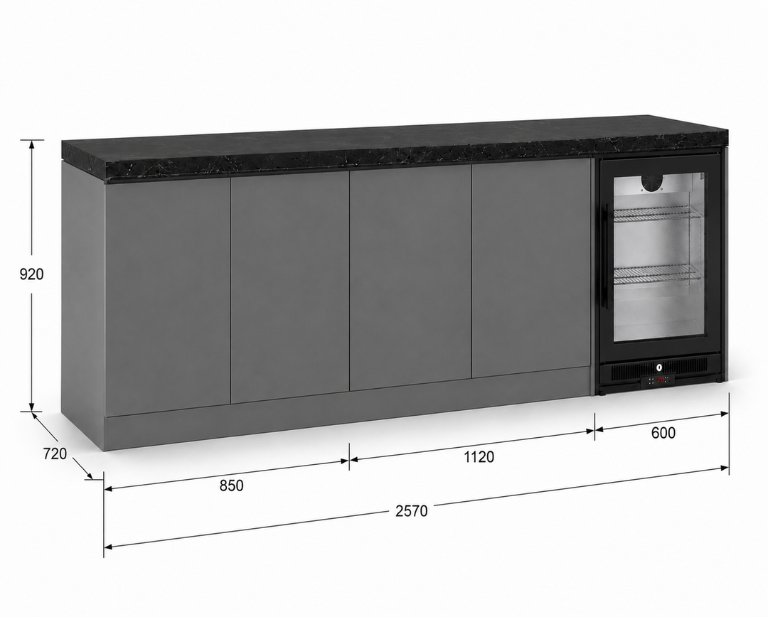 Phoenix 25-T Outdoor Kitchen Island