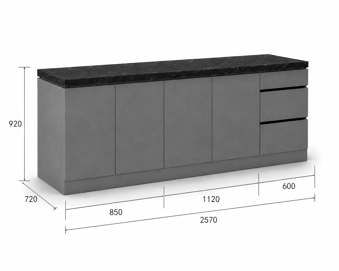 Phoenix 25-T Outdoor Kitchen Island