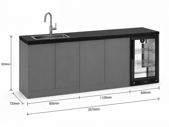 Phoenix 25-T Outdoor Kitchen Island