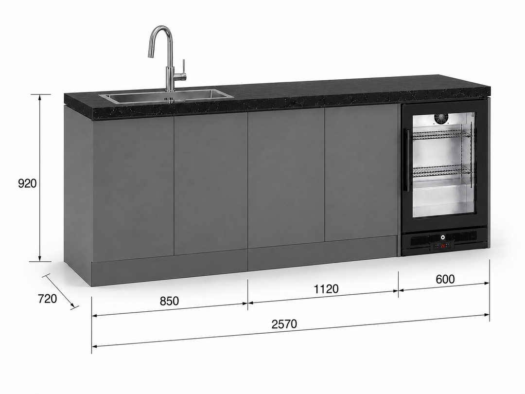 Phoenix 25-T Outdoor Kitchen Island