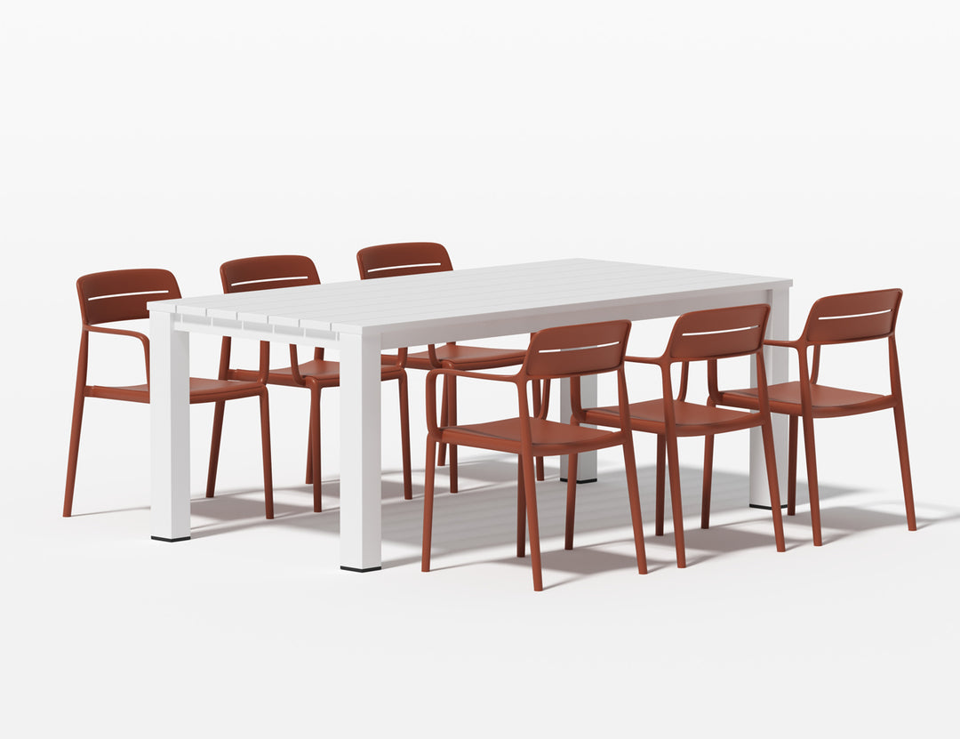 Aha Stackable Dining Armchair