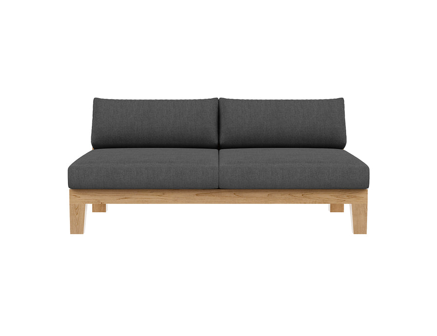 Newport Teak Outdoor Loveseat, ,