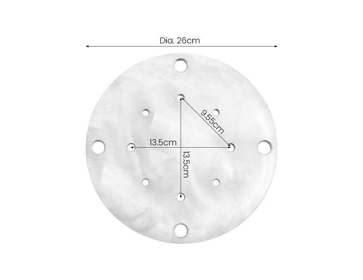 Round In-Ground Mount Kit for  Umbrellas